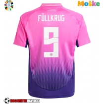 Moške Nogometnih dresov Nemčija Niclas Fullkrug #9 Gostujoči EP 2024 Kratki rokavi